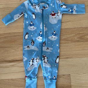 Hanna Andersson Penguin Romper 50cm (0-6months)